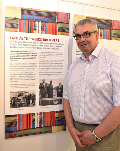 Richard Weeks at his family history